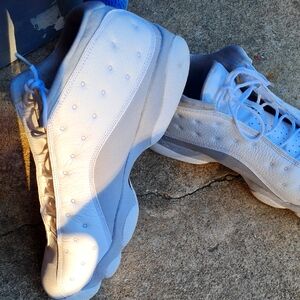 Stylish White and Gray Sneakers